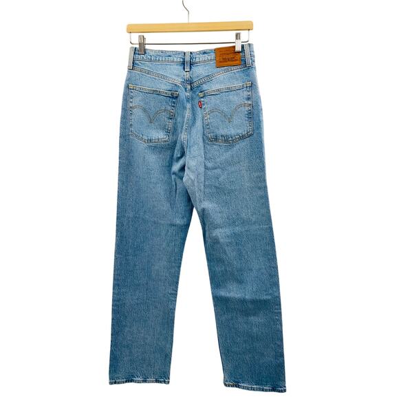 Levi's Ribcage Full-length Jeans - Blue - Picture 4 of 7